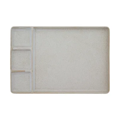 Aida RAW tapas- og sushifad 31,5 × 21,5 cm, sandbeige