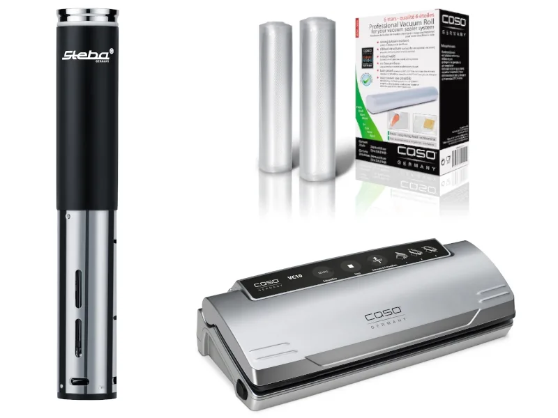Steba SV60 Sous Vide Stav + Caso Vakuumpakker