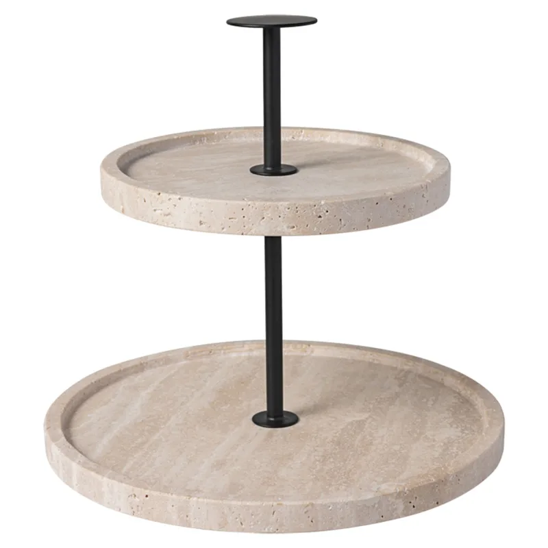 Villeroy & Boch Manufacture Travertine Kagefad, 2 etager