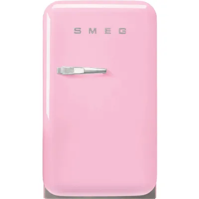 Smeg FAB5RPK6 Minibar 73 cm Højrehængt Rosa