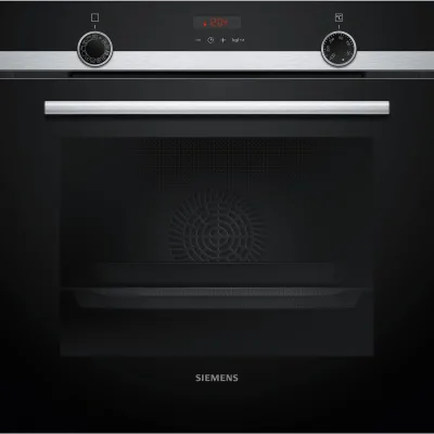 Siemens HQ574AER3 iQ300 indbygget ovn med dampfunktion 60 × 60 cm, rustfrit stål