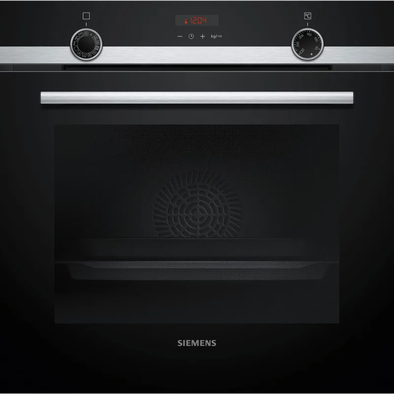 Siemens HQ574AER3 iQ300 indbygget ovn med dampfunktion 60 × 60 cm, rustfrit stål