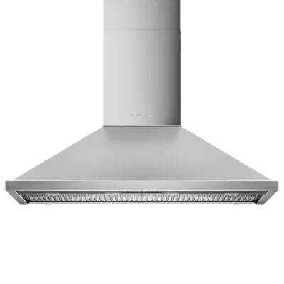 Smeg Portofino KCU124X væghængt emhætte 120 cm, rustfrit stål
