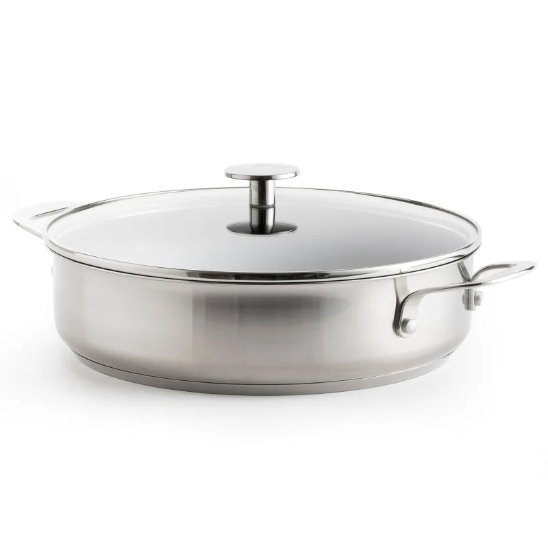 Kitchenaid Stegepande 28 cm, rustfrit stål