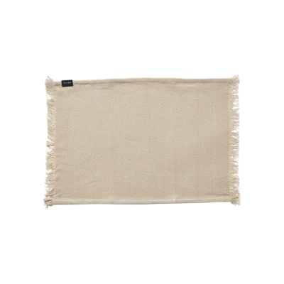 Umami dækkeserviet 50x36 cm - Grå/sand