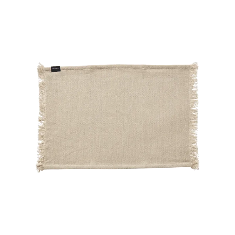 Umami dækkeserviet 50x36 cm - Grå/sand