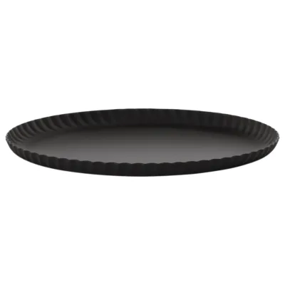 Alessi Pleats bakke 23 cm, sort