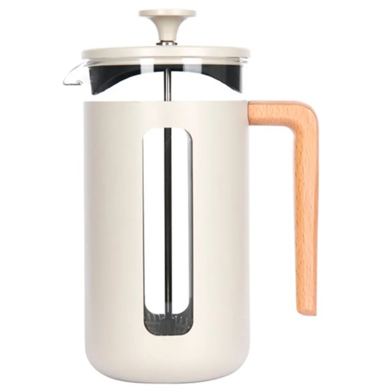 La Cafetière Pisa Stempelkande 8 kopper, latte