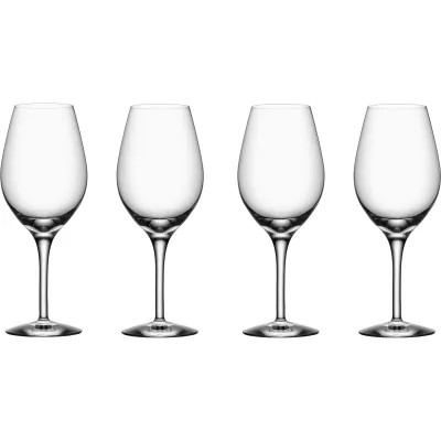 Orrefors More Vinglas 44cl., 4 stk.