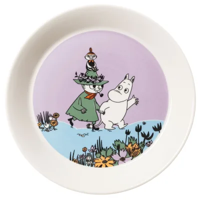 Moomin arabia Venner for evigt Mumi-tallerken 19 cm