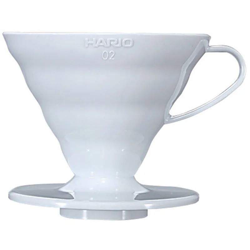 Hario 2 Cup Dripper V60 Hvid keramik