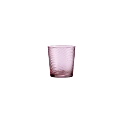 Raw Unique Swirl vandglas - Lyserød