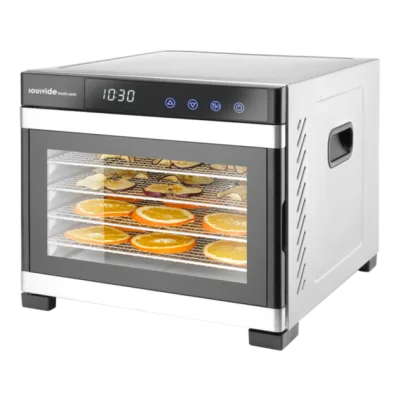 SousVideTools® Dehydrator m. 6 bakker (Rustfri stål)