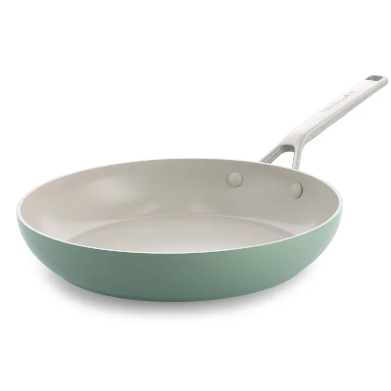 Kitchenaid Advanced Hard Anodized stegepande 28 cm, cardamom