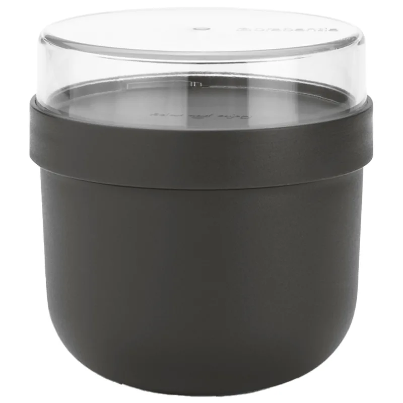 Brabantia Make & Take morgenmadsskål 0,5 liter, mørkegrå