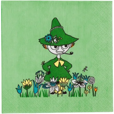Moomin arabia Snusmumriken papirsserviet 33 cm