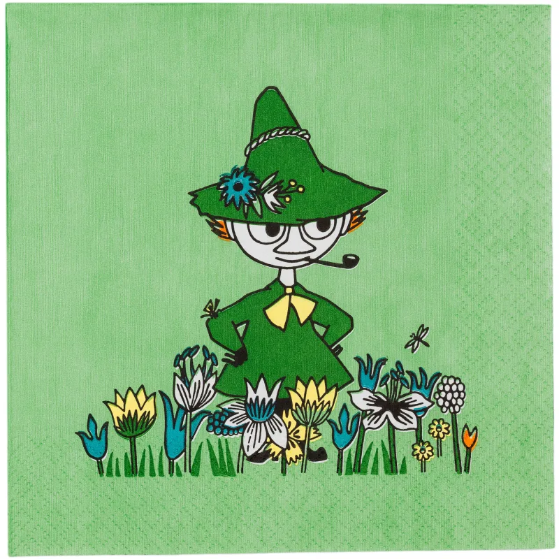 Moomin arabia Snusmumriken papirsserviet 33 cm