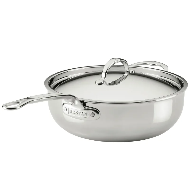 Hestan ProBond Luxe stegepande med låg 28 cm