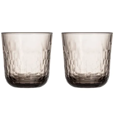 Arabia Mainio vandglas 30 cl, mocca, 2 stk.