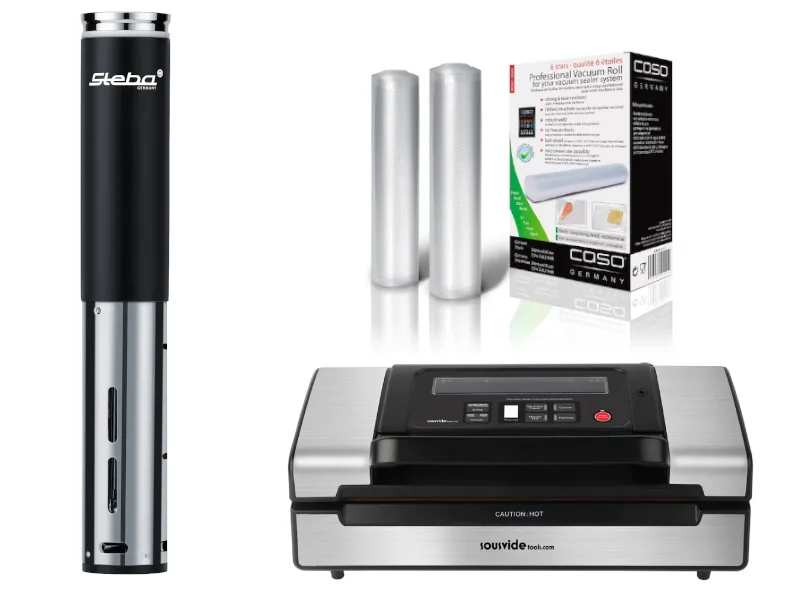 Steba SV60 Sous Vide Stav + SousVideTools VS520P Vakuumpakker