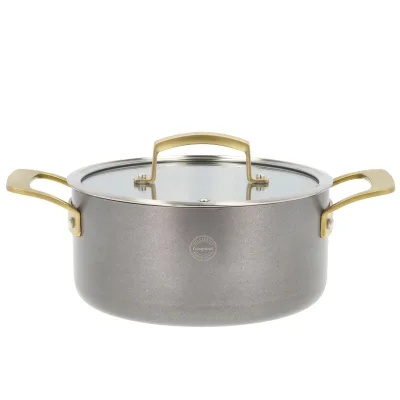 Pillivuyt Durance gryde med låg 2,9 liter 20 cm, rustfrit stål