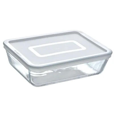 Pyrex Cook&Freeze opbevaringsboks rektangulær 1,5 liter, glas
