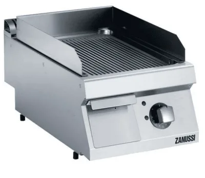 Stegeplade EVO700 rillet elektrisk 330x540mm Zanussi
