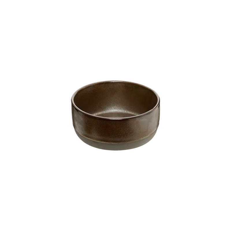 Raw skål 13,5 cm - Metallic Brown