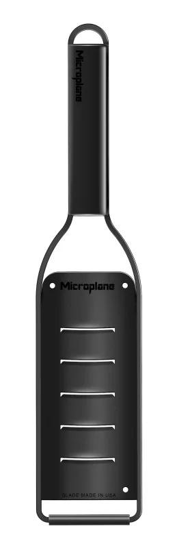 Microplane Black Sheep Rivejern - Stor Høvl (Sort Stål)