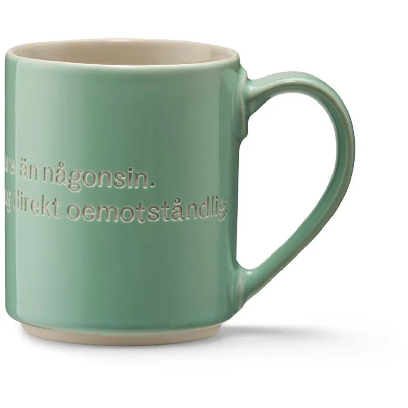 Design house stockholm Astrid Lindgren mugg, Jag är fräknigare
