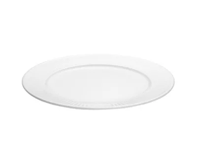 Pillivuyt Plissé Tallerken - Ø22 cm.