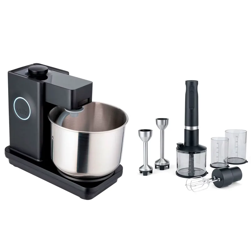 Wilfa KM1B-70 Probaker køkkenmaskine + IM4B-1000FP Prostick stavblender