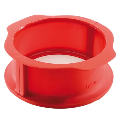 Lékué Springform med tallerken Ø15 cm, rød