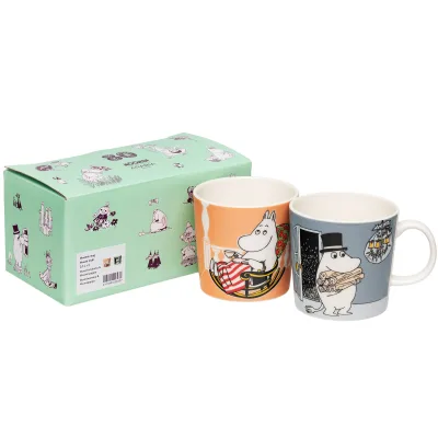 Moomin arabia Mumimor & Mumifar Krus 2-pak, 0,3 liter