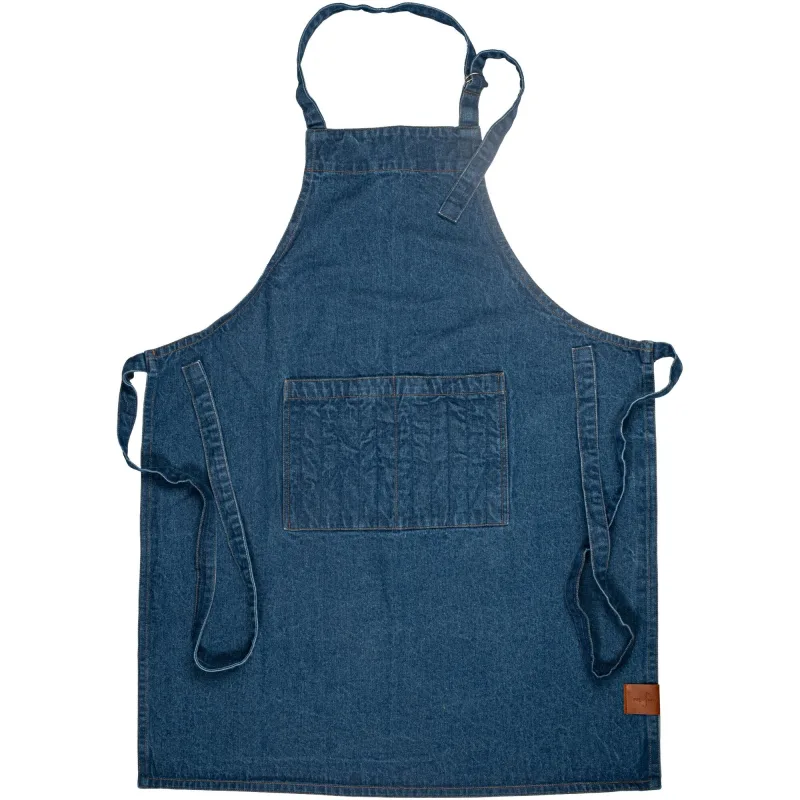 Sagaform Aron Denim forklæde, blå