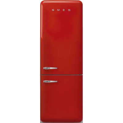 Smeg FAB38RRD6 højrehængt køle/fryser 70 cm, rød