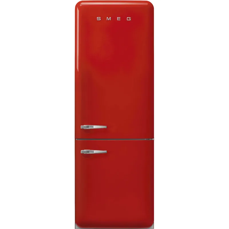 Smeg FAB38RRD6 højrehængt køle/fryser 70 cm, rød