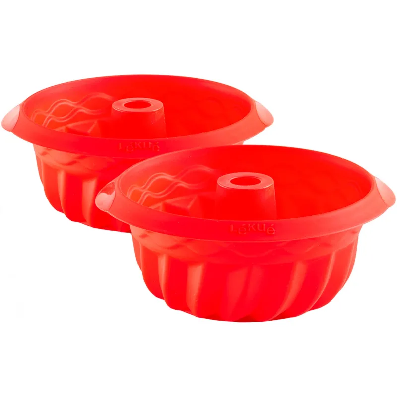 Lékué Mini kageform, 2-pak