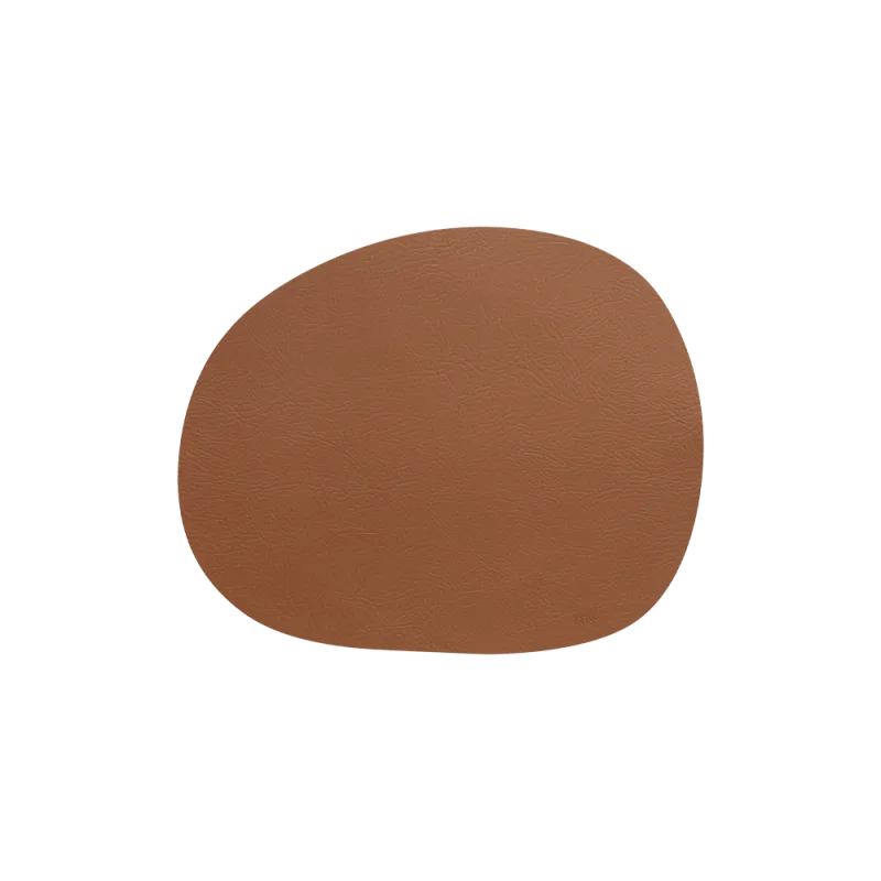 Raw Buffalo dækkeserviet - Cinnamon Brown