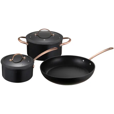 Modern house Black Copper grydesæt 2 dele 4,5-1,5 liter + stegepande 28 cm