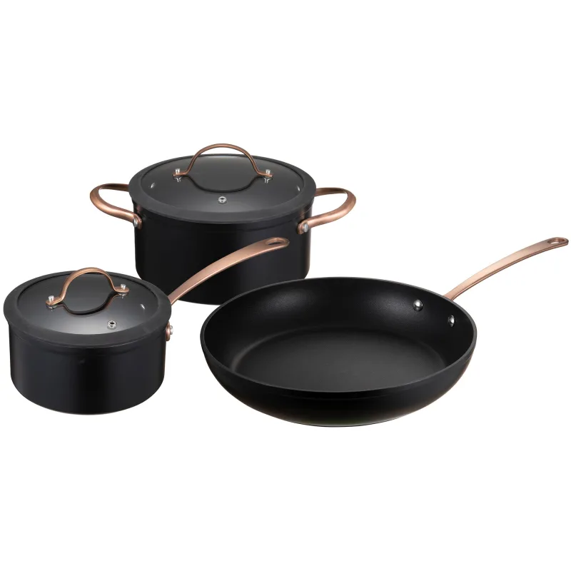 Modern house Black Copper grydesæt 2 dele 4,5-1,5 liter + stegepande 28 cm