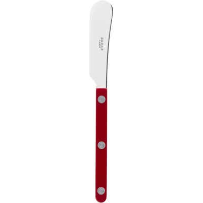 Sabre paris Bistrot Solid smørkniv 14 cm, burgundy