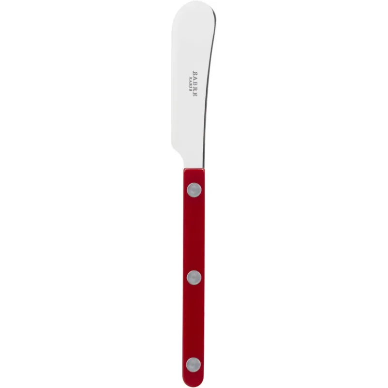 Sabre paris Bistrot Solid smørkniv 14 cm, burgundy