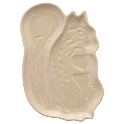 Marimekko Kurre fad 22 cm, beige