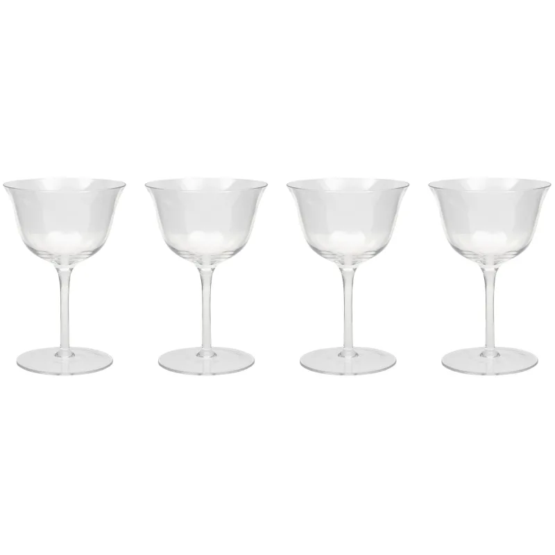 Mareld cocktail- og sourglas, 4 stk