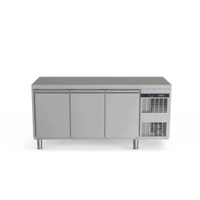 Zanussi kølebord 440L - 3 låger - kompressor i højre side