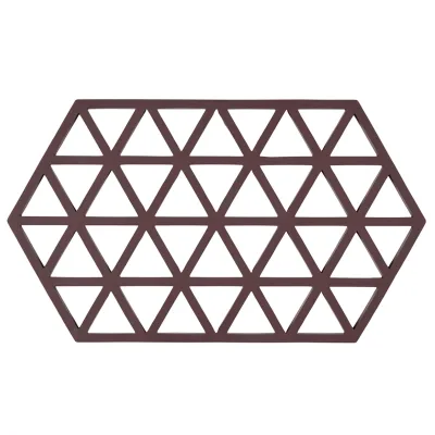 Zone Triangles grydeunderlag 24 cm, kalamata