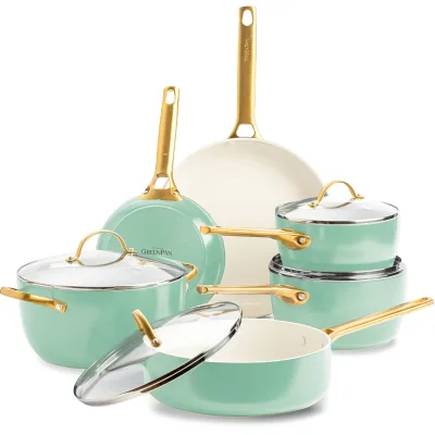 Greenpan Padova grydesæt 6 dele, mint