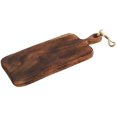 Zassenhaus Skærebræt m. Håndtag Akacietræ 46 cm.