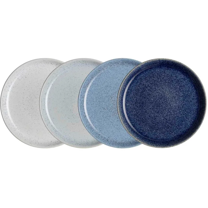 Denby Studio Blue tallerken, 4 stk.